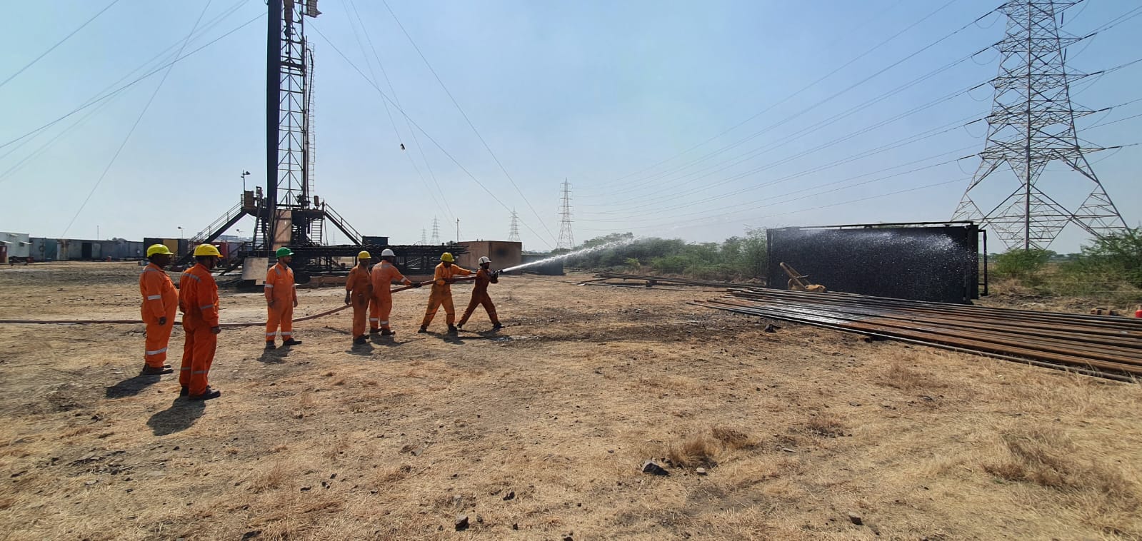 Mock drill at Ankleshwar Asset