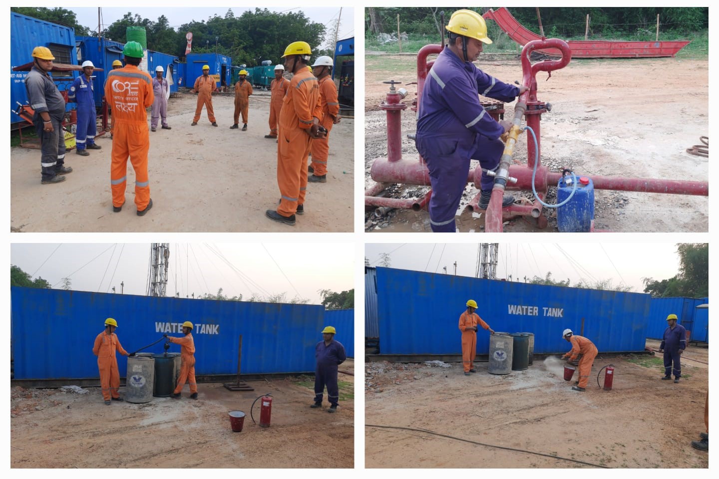 Fire Mock drill at Tripura Asset