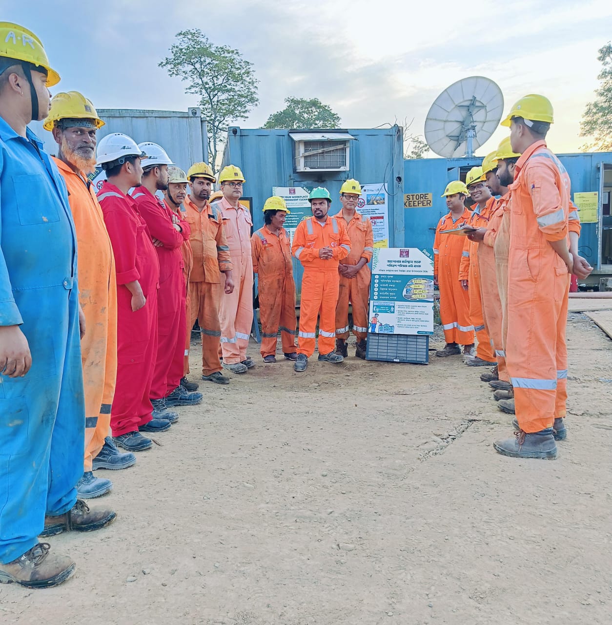 Safety Awareness training at Nazira Assam asset 