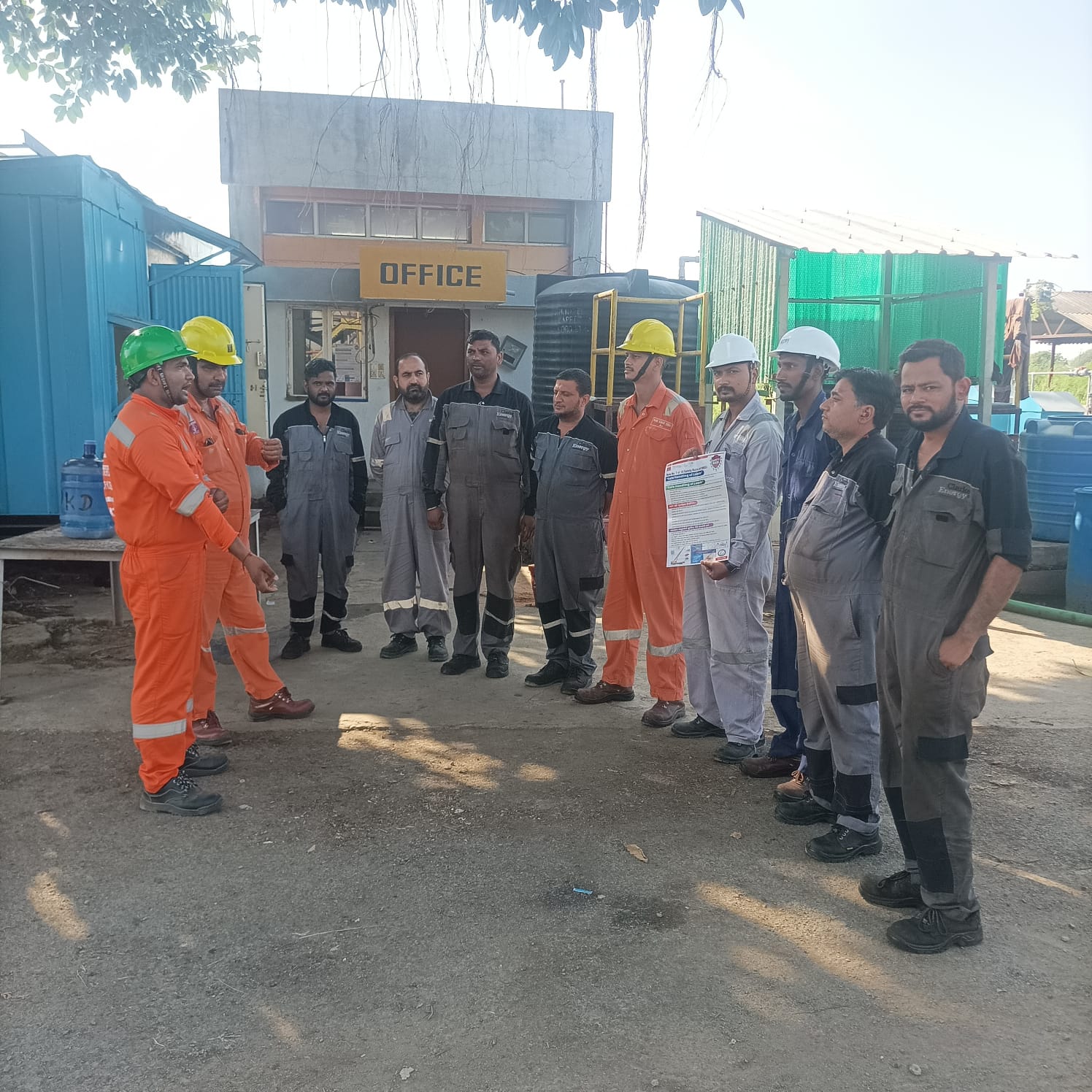 Training on Safe handling of load at Ankleshwar Asset