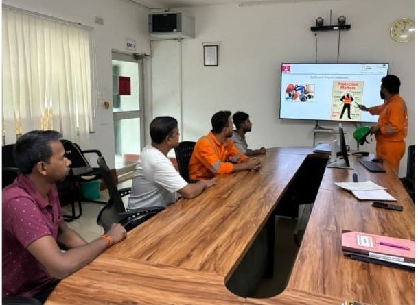 Safety Awareness Training at Tripura asset 