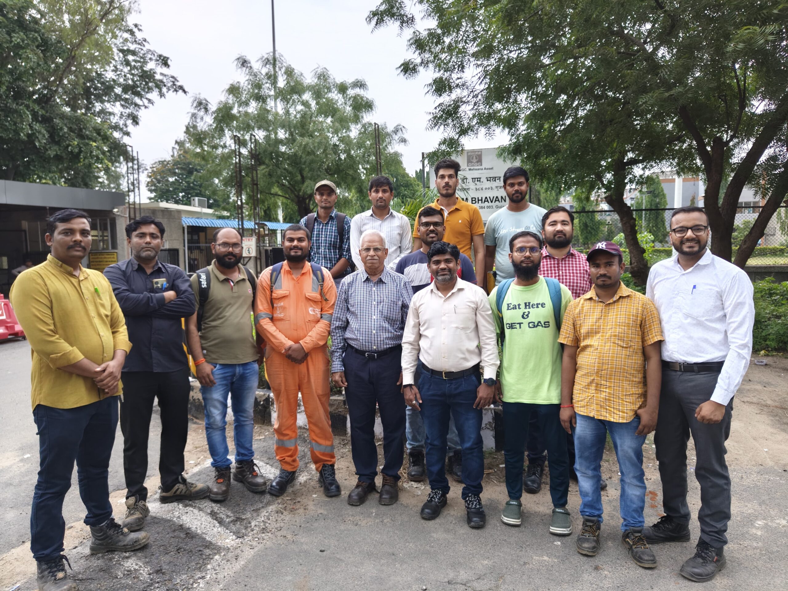 AEECPL Project Manager & HR Representative Visit Mehsana & Ahmedabad Asset.