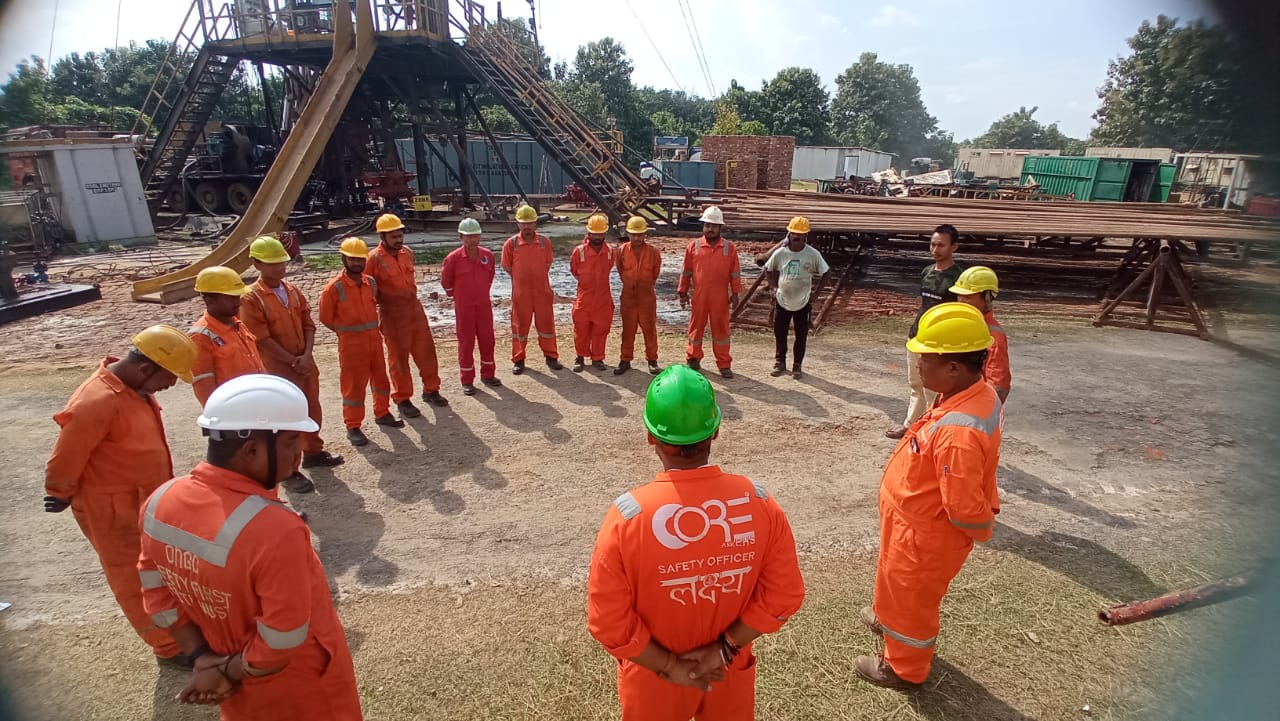 Mock Drill Training & Fire Safety Awareness at Tripura Asset.