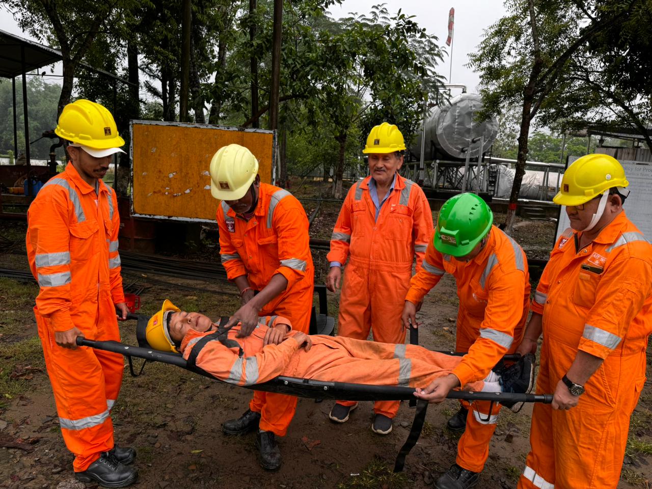 Mock drill at Assam assert