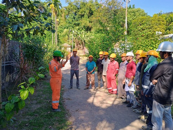 Hot Job Work & Safe Use of Electric Equipment Training at Tripura Asset