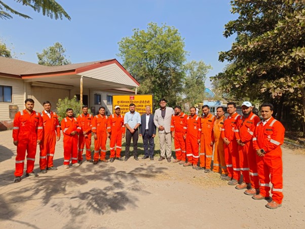 The CORE-EHS team visited the ONGC Ankleshwar Asset