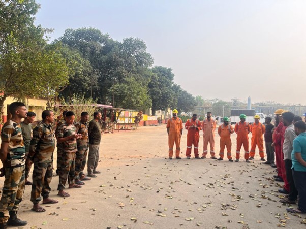 Surprise firefighting mock drill at Tripura Asset